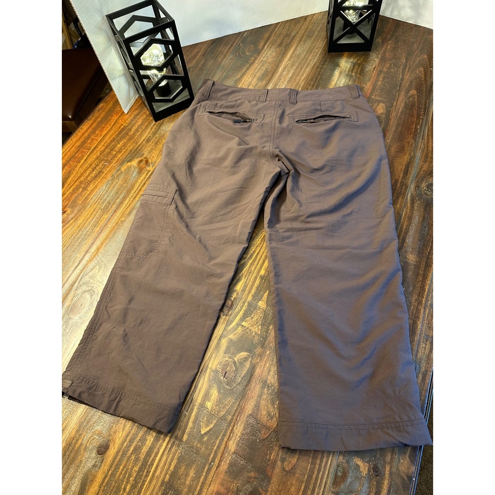 Royal Robbins Womens Outdoor‎ Hiking Travel Cropped Cargo Pants Size 12 - Picture 9 of 10